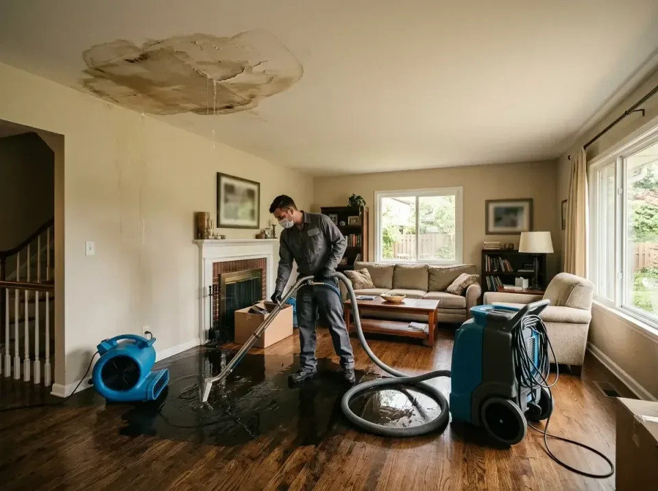 attic-pipe-burst-ceiling-drip-008 — frequently asked questions, Water Damage Restoration & Carpet Care in Vista Santa Rosa,…